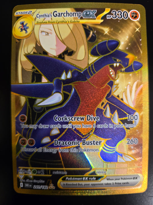 Cynthia's Garchomp 241/182 Destined Rivals Holofoil NM
