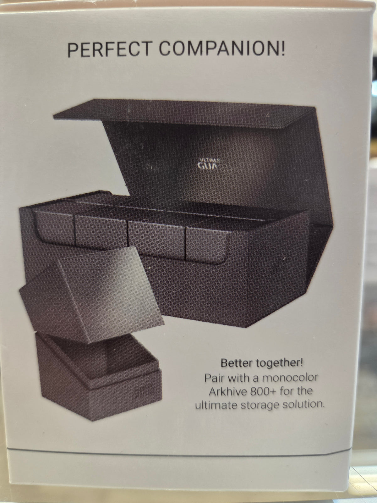 Ultimate Guard Boulder 100+ Solid Deck Box (Grey)