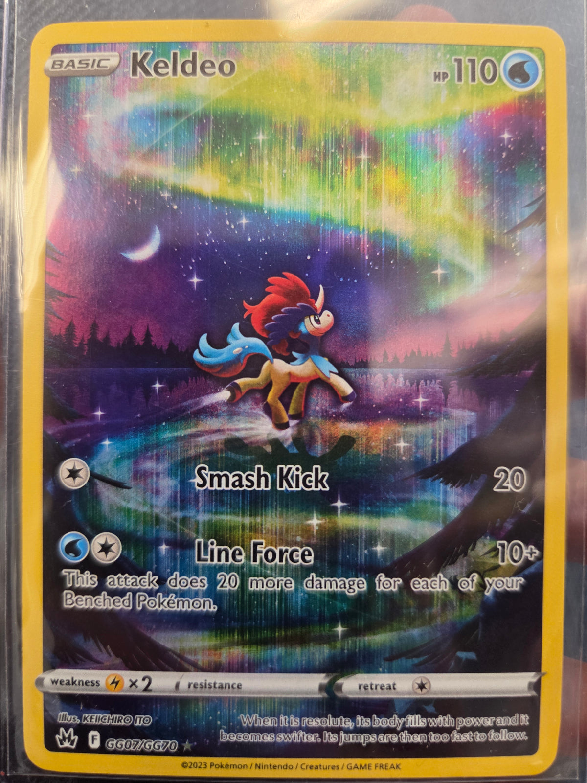 Keldeo GG07/GG70
