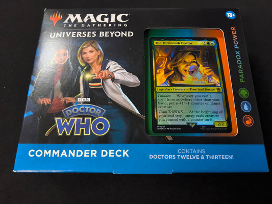 MTG Doctor Who Paradox Power Commander Deck