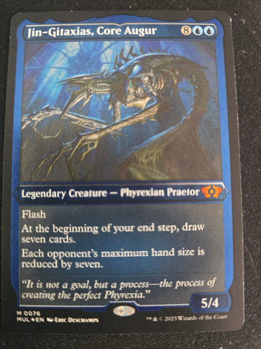 Jin-Gitaxias, Core Augur M 0076 March Of The Madness: Multiverse Legends Foil Etched NM