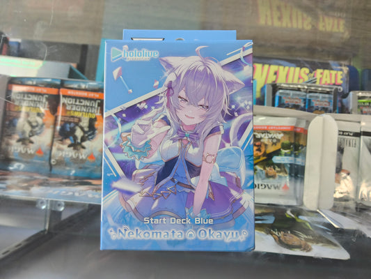 Hololive Production Start Deck Blue Nekomata Okaya