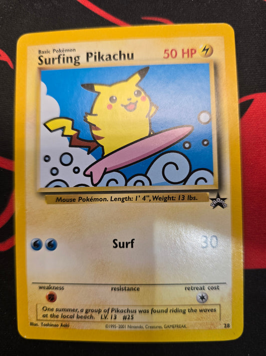Surfing Pikachu 28 Normal NM