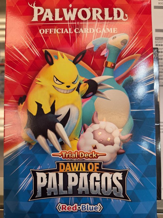 Palworld Trial Deck, Dawn of Palpagos Red & Blue