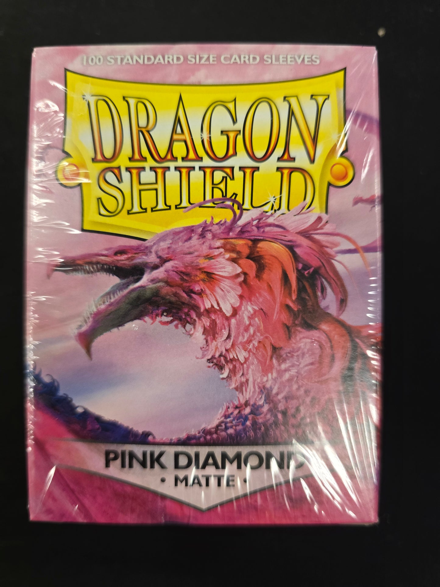Dragon Shield Pink Diamond Matte Sleeves 100pcs