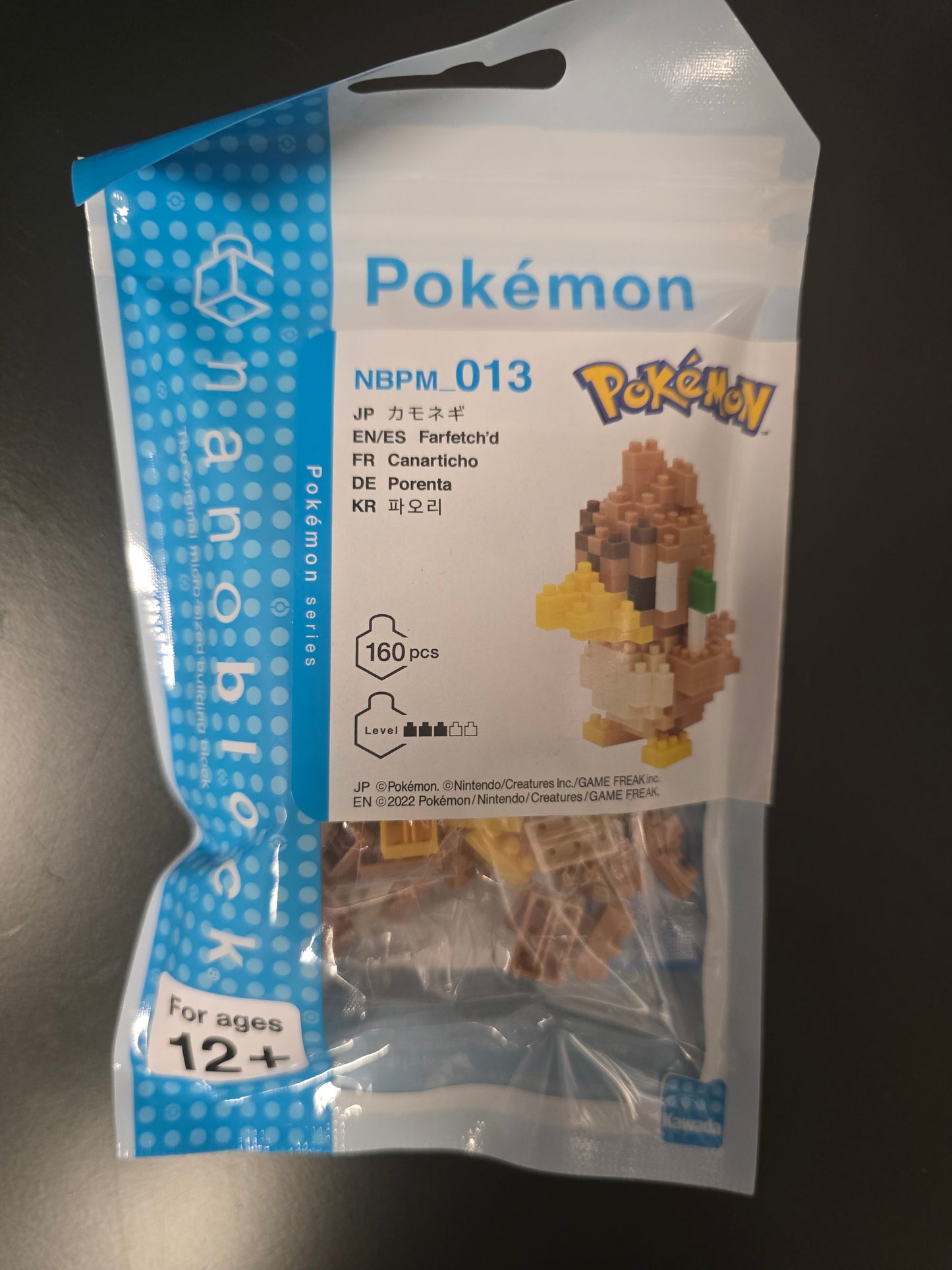 Nanoblock Pokemon Farfetch'd 160pcs