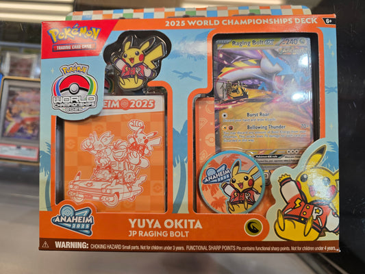 Pokemon 2025 World Championship's Deck Yuya Okita JP Raging Bolt