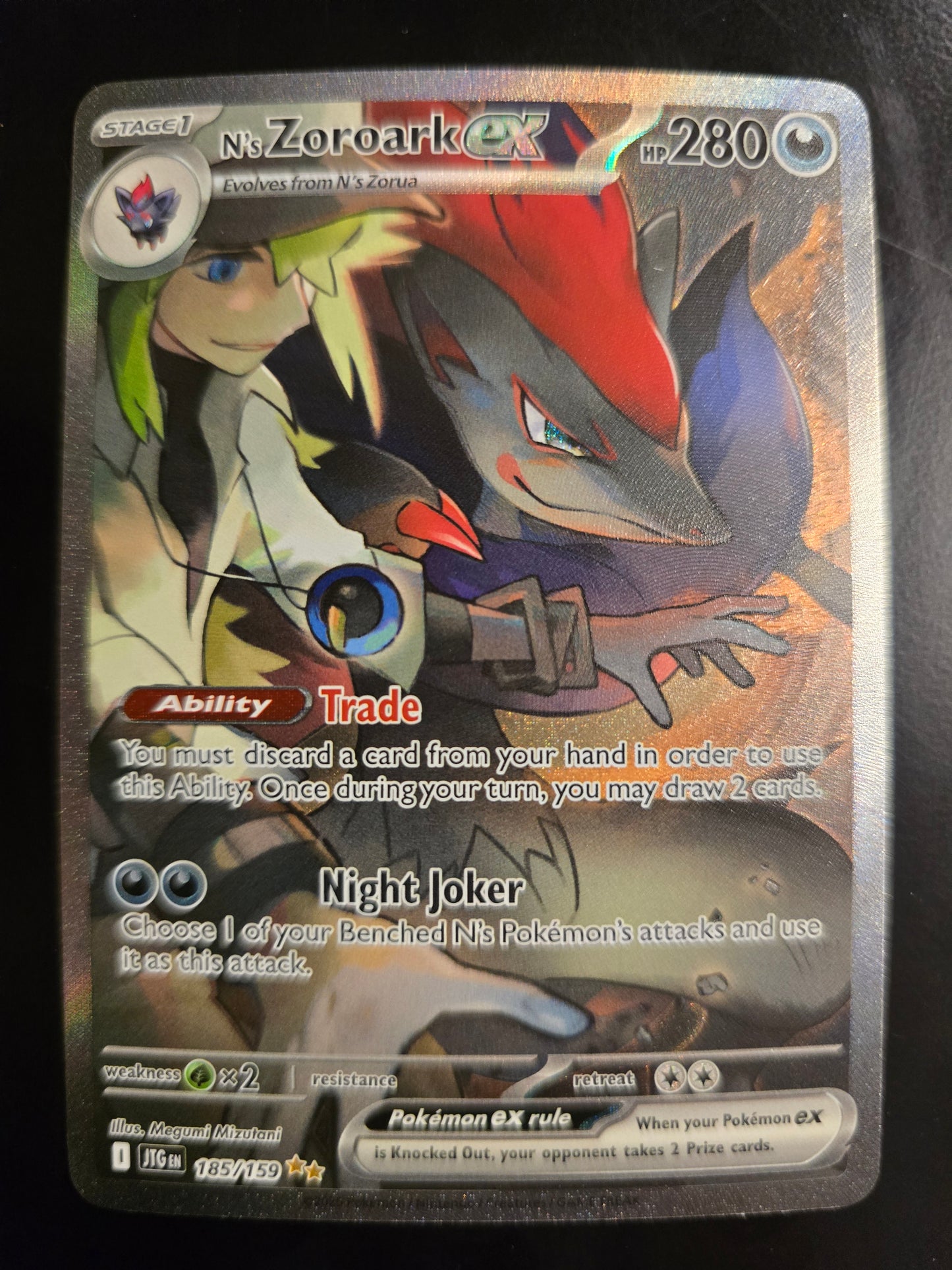 N's Zoroark 185/159 Journey Together NM