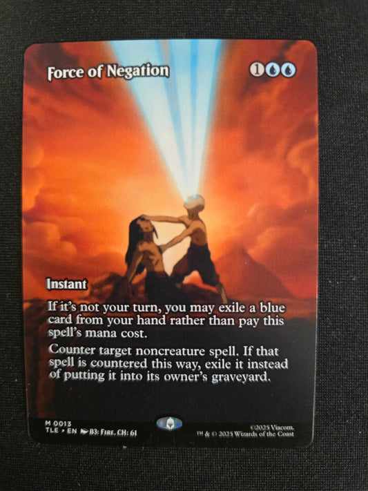 Force Of Negation M 0013 Avatar: TLA: Eternal-Legal Borderless Normal NM