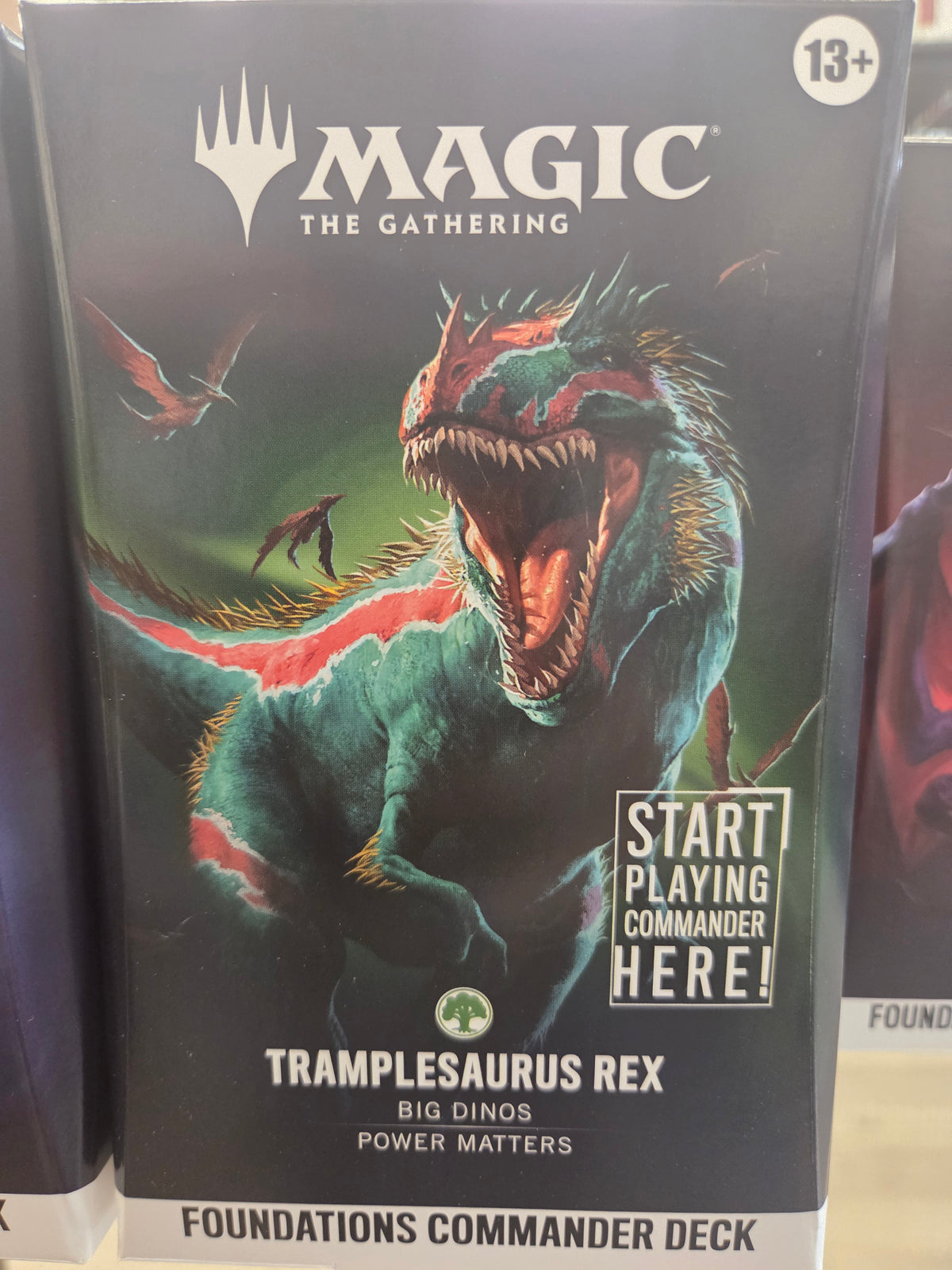 Magic the Gathering Foundations Commander Deck: Tramplesaurus Rex