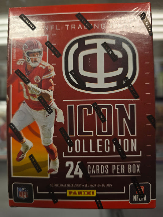 Panini 2025 NFL Trading Cards Icon Collection Box
