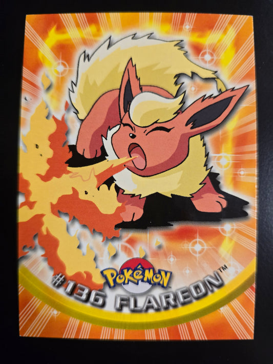 #137 Flareon Topps Trading Cards