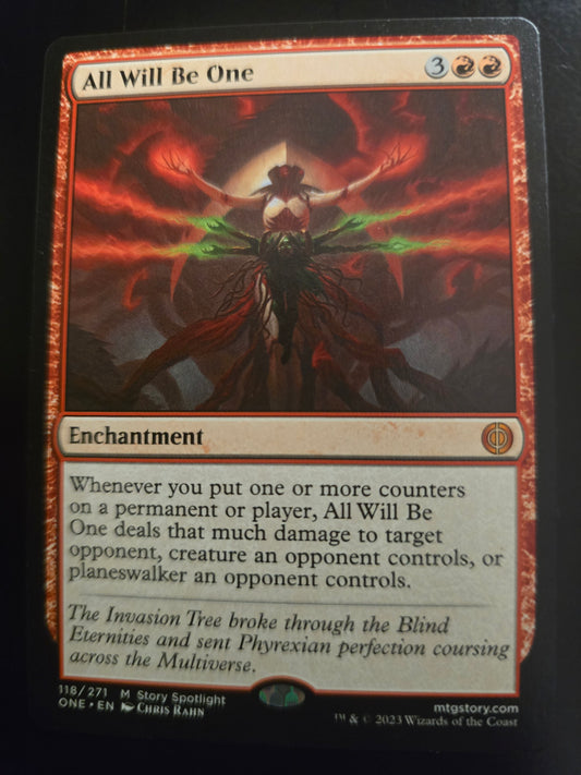 All Will Be One 118/271 M Phyrexia: All Will Be One Normal NM