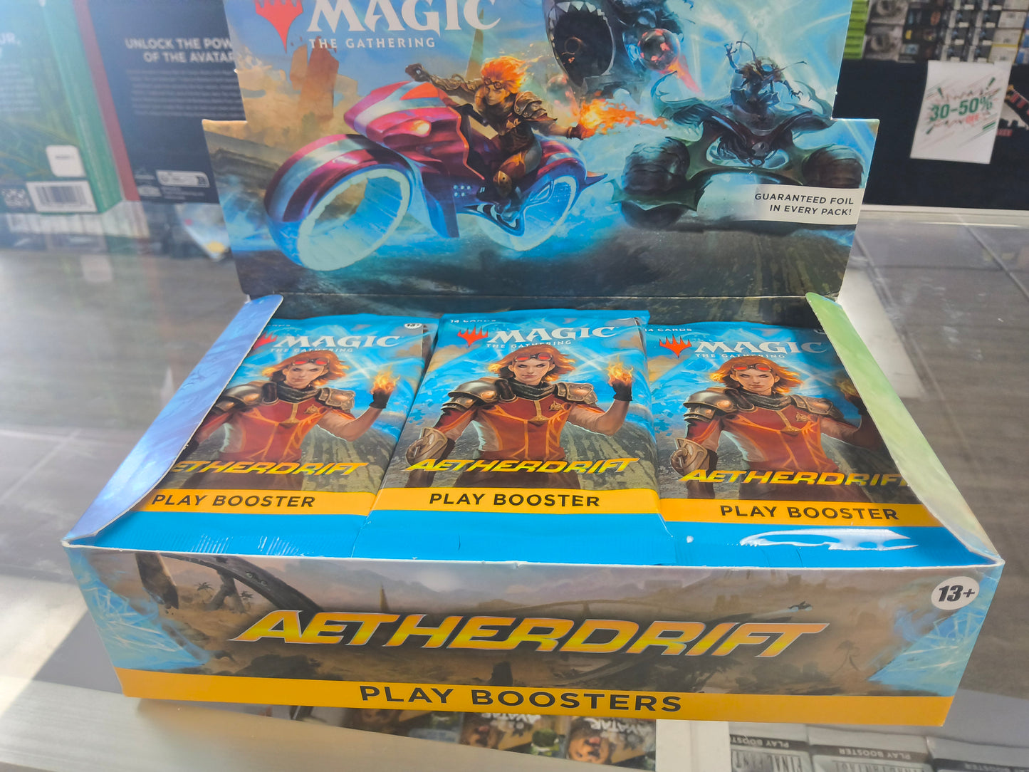MTG Aetherdrift Play Booster Packs