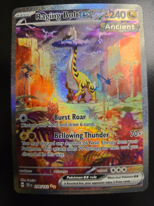 Raging Bolt Ex 208/162 Temporal Forces Holofoil NM