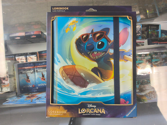 Lorcana TCG Card Portfolio LoreBook Stitch