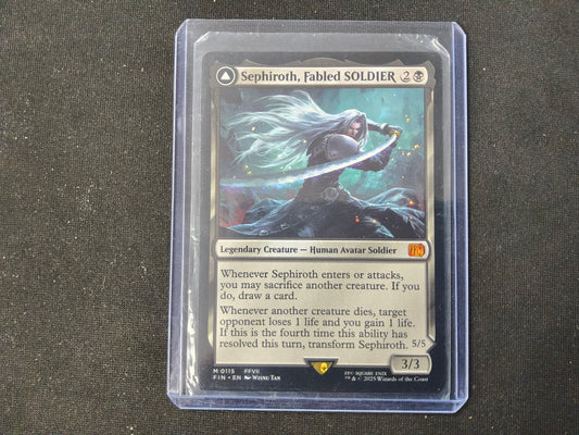 Sephiroth, Fabled Soldier M 0115 Final Fantasy Normal NM
