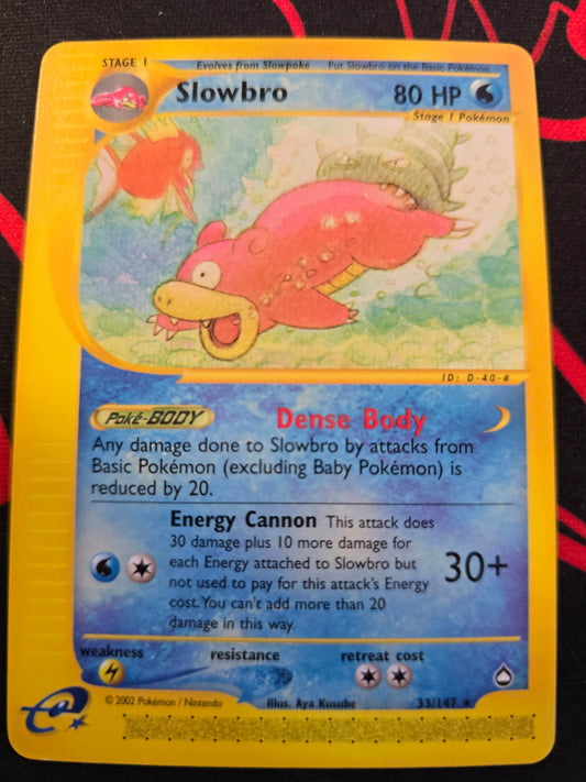 Slowbro 33/147 Aquapolis Normal NM
