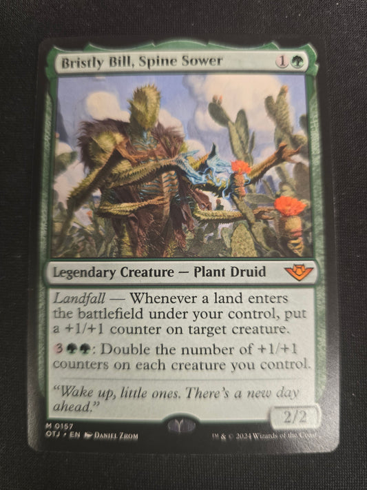 Bristly Bill, Spine Sower M 0157 Prerelease Cards Normal NM