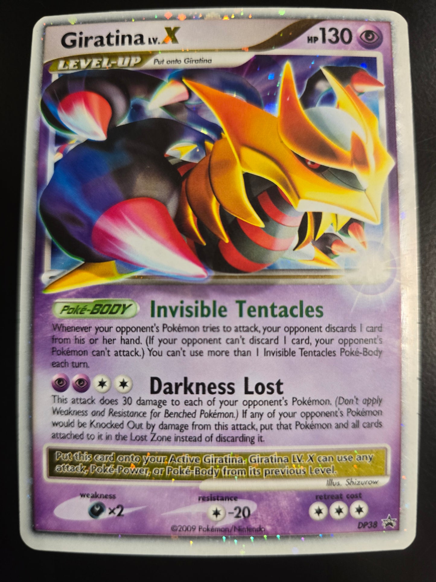 Giratina Lv. X DP38 Diamond & Pearl Holofoil NM