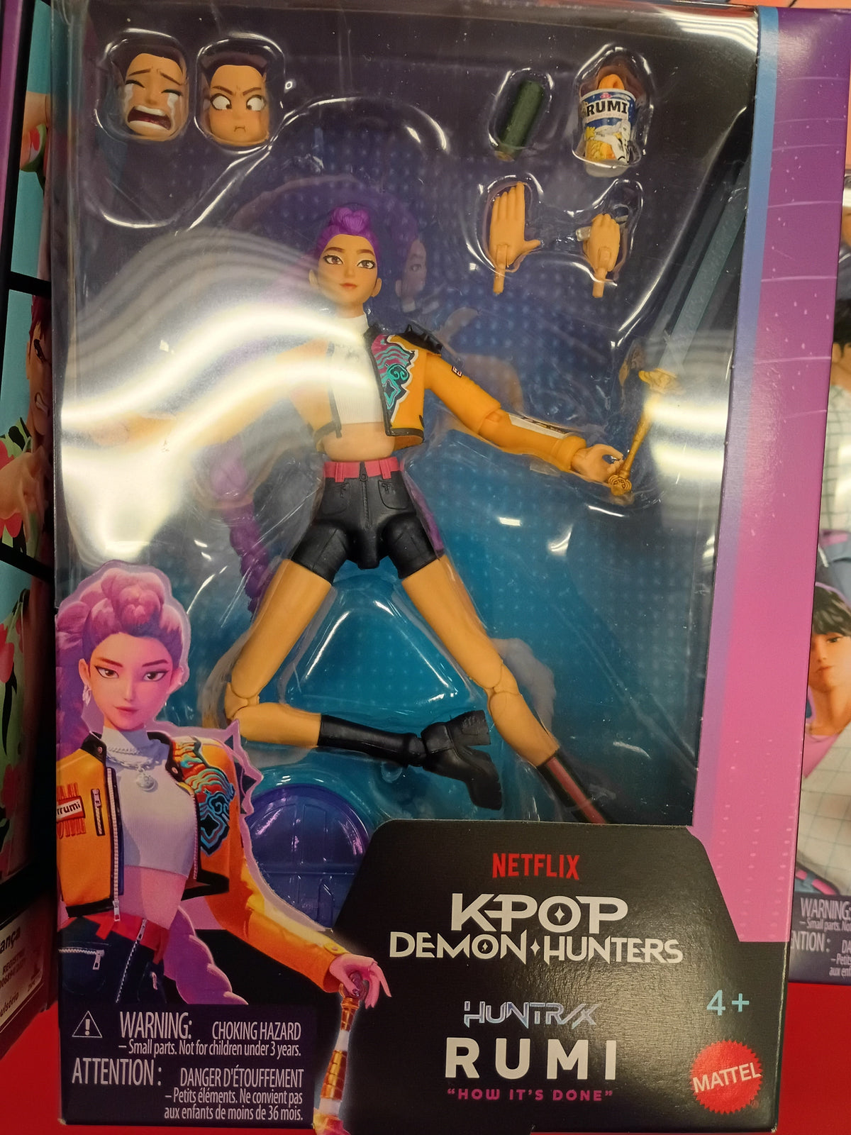 Mattel K-Pop Demon Hunters Huntrix Rumi Posable action figure