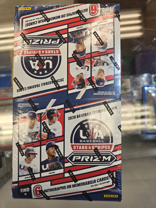 Panini USA Baseball Stars & Stripes Prizm 2026 Box