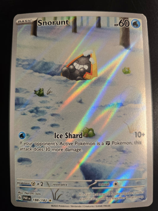Snorunt 188/182 Paradox Rift Holofoil NM