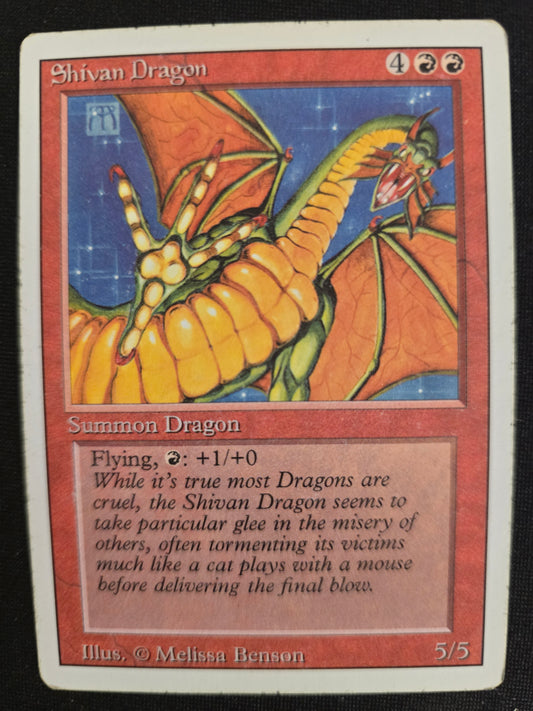 Shivan Dragon Revised Edition Normal LP