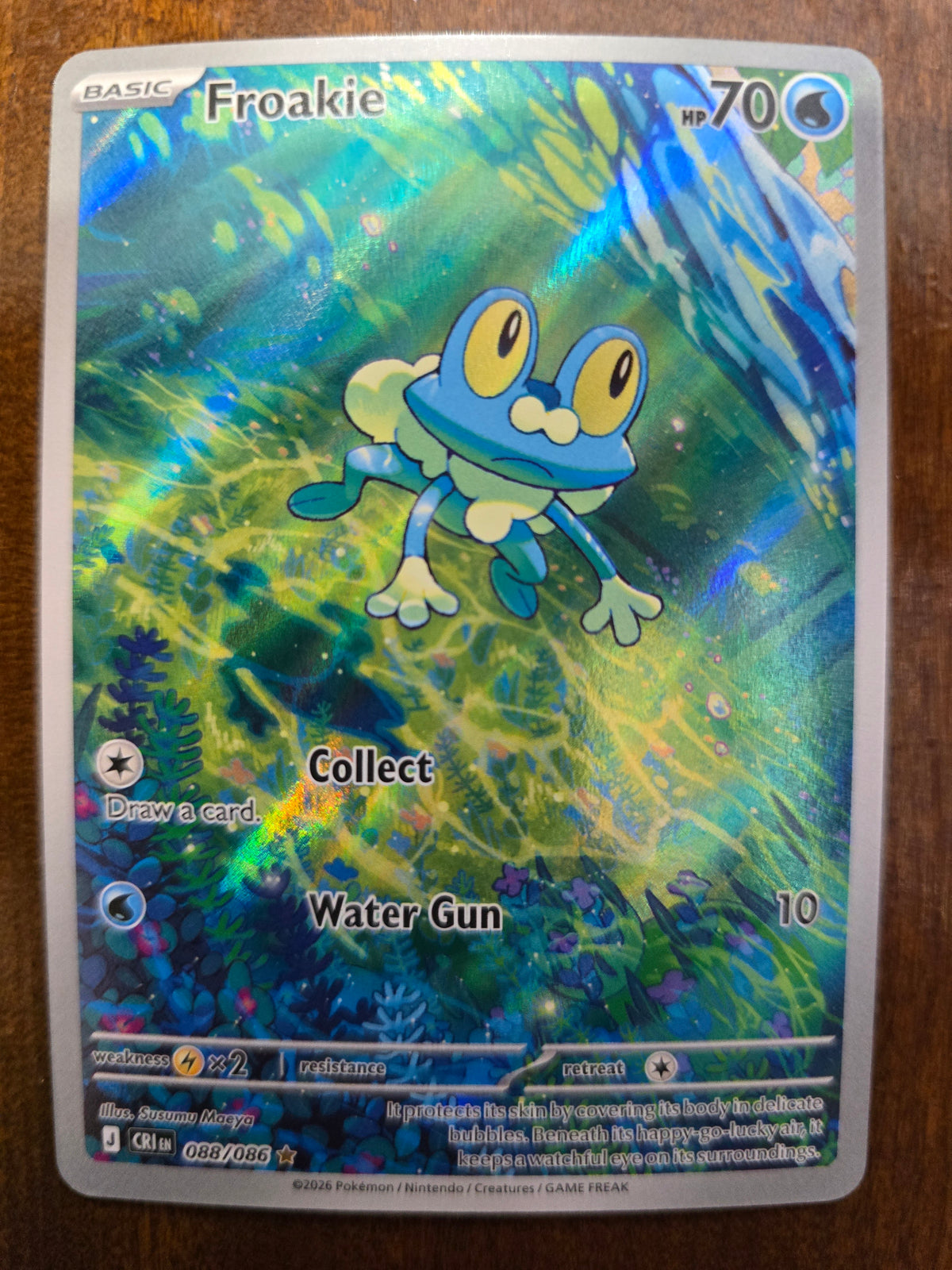 Froakie (IR) 088/086 Holofoil NM