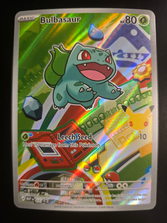 Bulbasaur 037 Mega Evolution Promo Holofoil NM