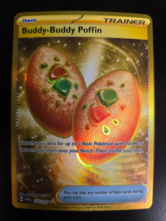 Buddy-Buddy Poffin 223/167 Twilight Masquerade Holofoil NM
