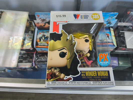 Funko-Pop! DC Death Metal Wonder Woman #385 PX Previews Exclusive