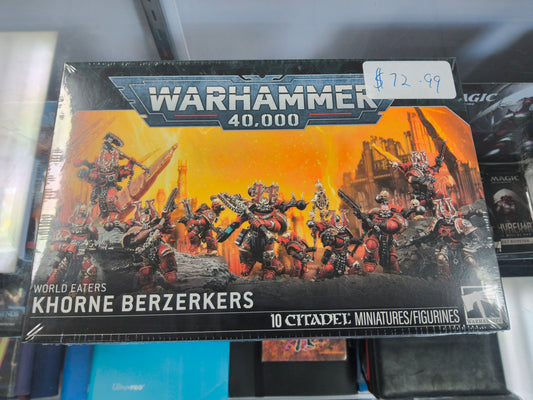 Warhammer 40K World Eaters Khorne Berserkers Minis