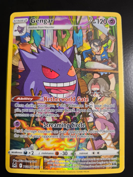 Gengar TG06/TG30 Lost Origin Trainer Gallery Holofoil NM