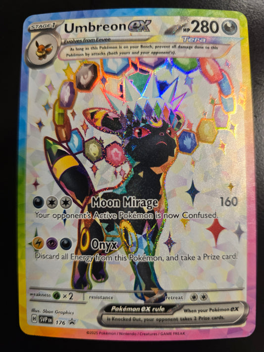 Umbreon Ex 176 Scarlet &  Violet Promo Cards Holofoil NM