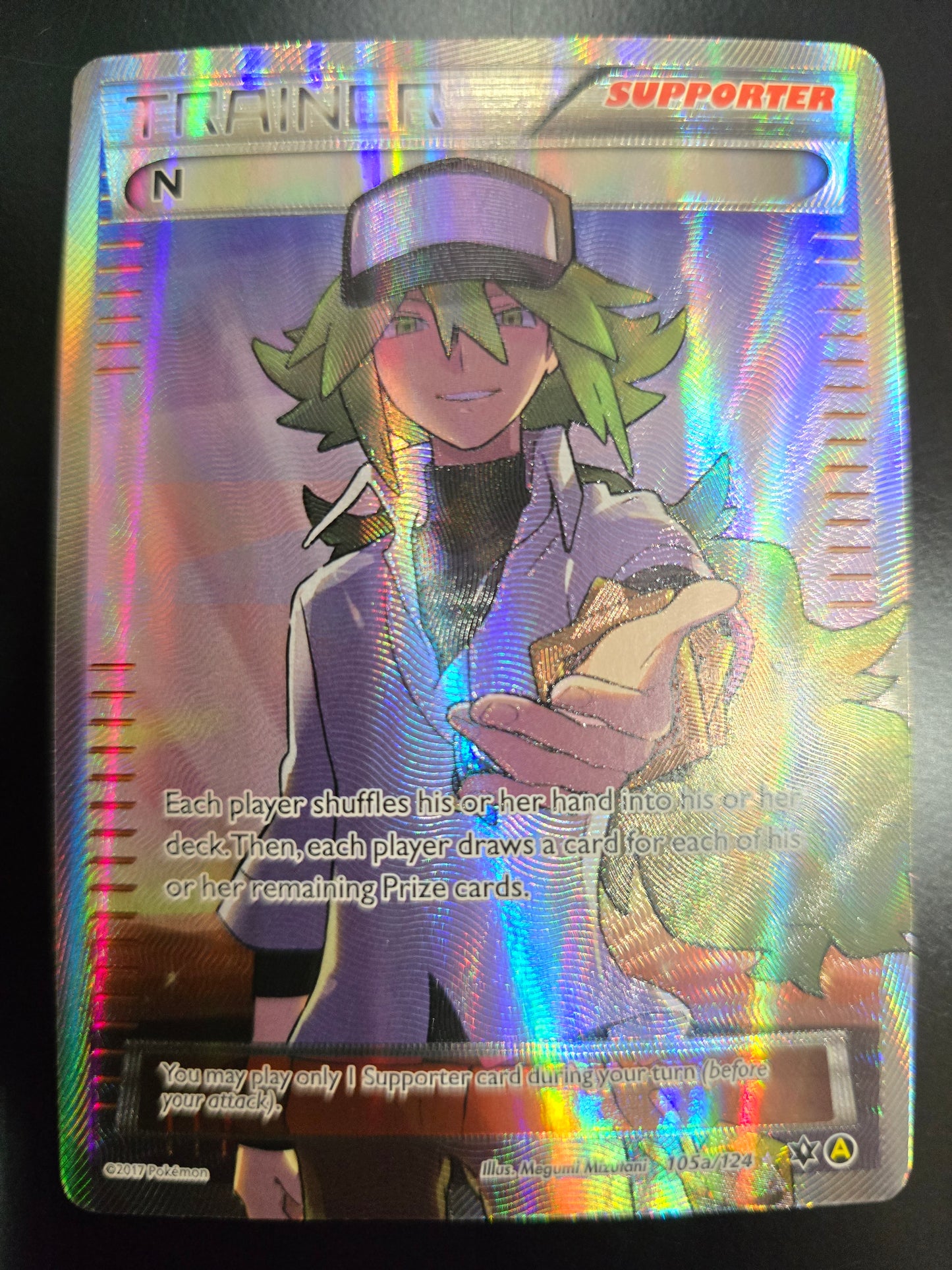 N (Supporter) 105a/124 Alternate Art Promo Holofoil NM