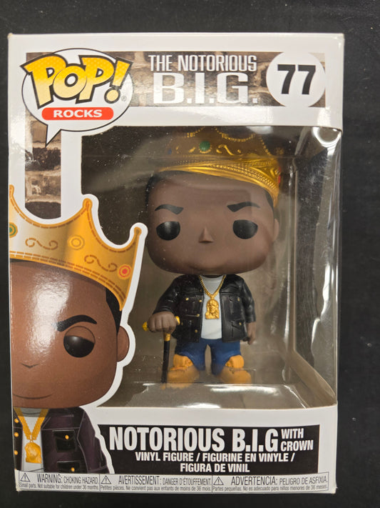 Funko-Pop! The Notorious B.I.G. With Crown #77