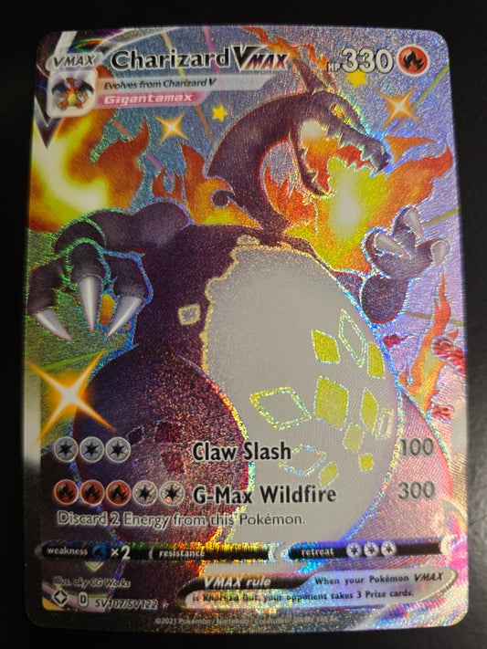 Charizard VMAX SV107/SV122 Shining Fates: Shiny Vault Holofoil NM