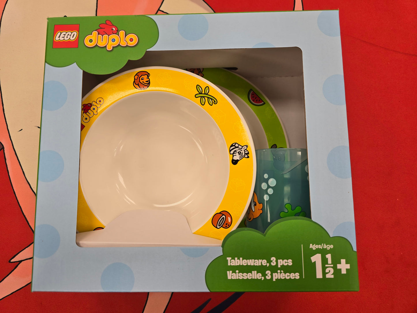 Lego Duplo Tableware 3pcs