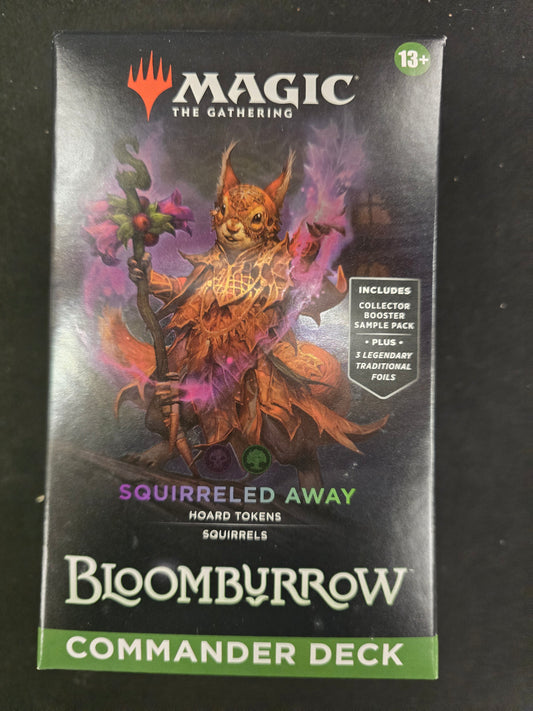 MTG Bloomburrow Squirreled Away Commander Deck