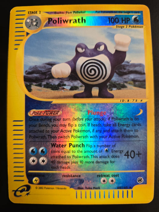 Poliwrath 60/165 Expedition Reverse Holofoil MP