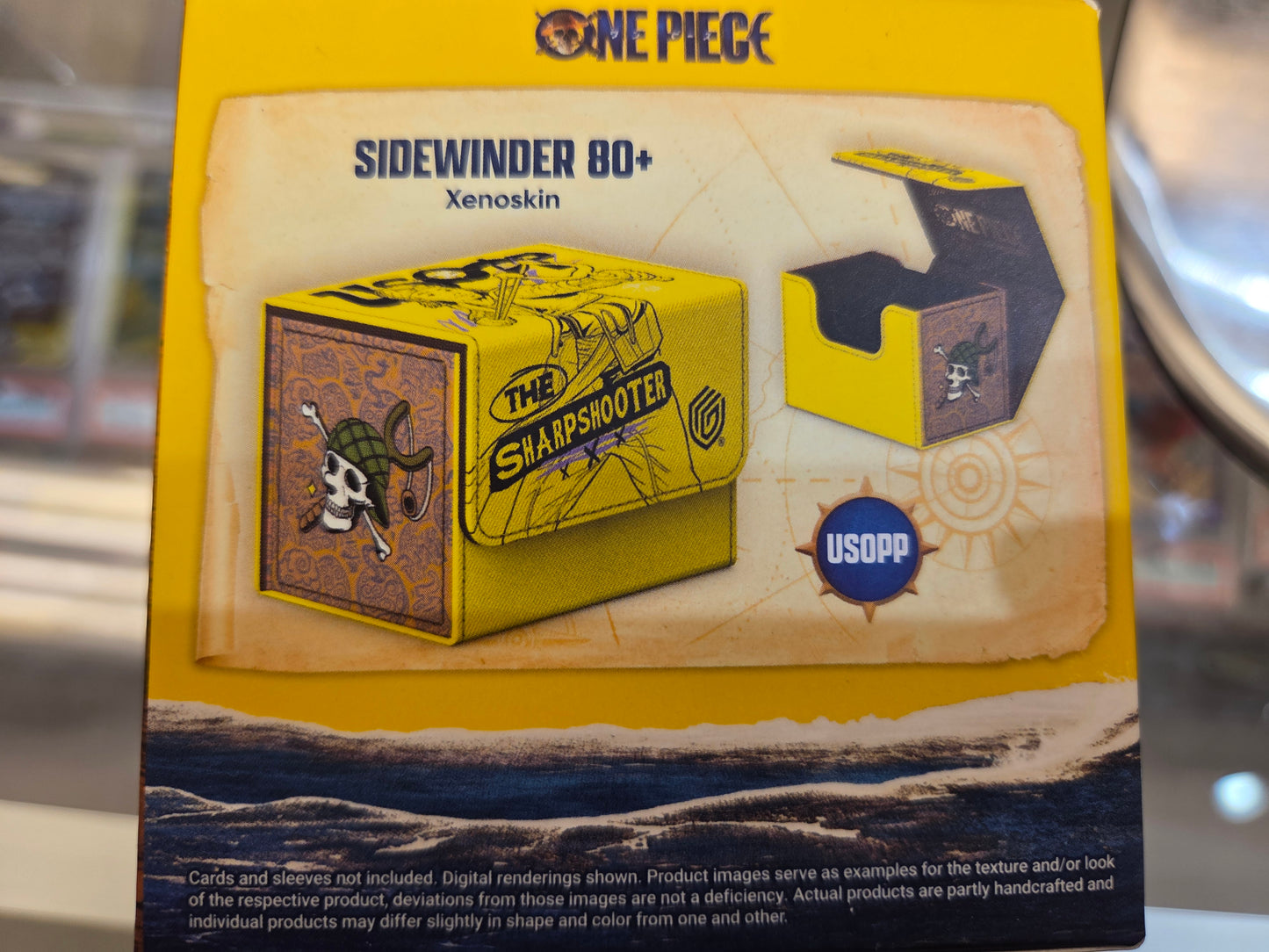 Ultimate Guard Sidewinder 80+ Xenoskin deck box Usopp