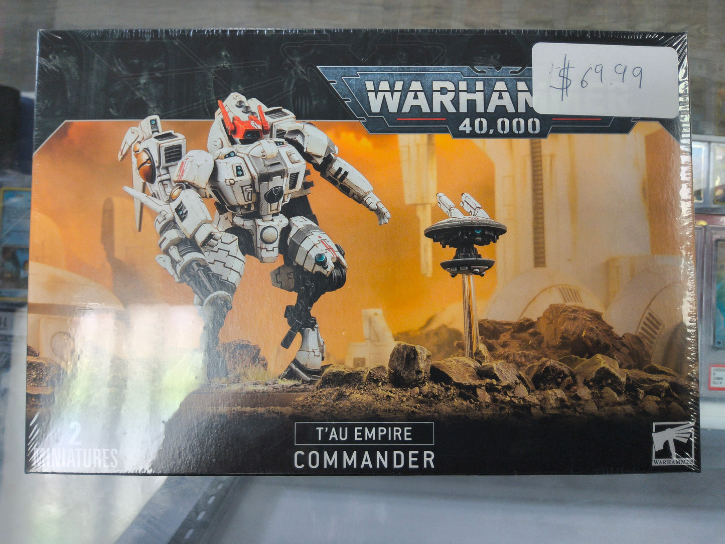 Warhammer 40k T'au Empire Commander Minis