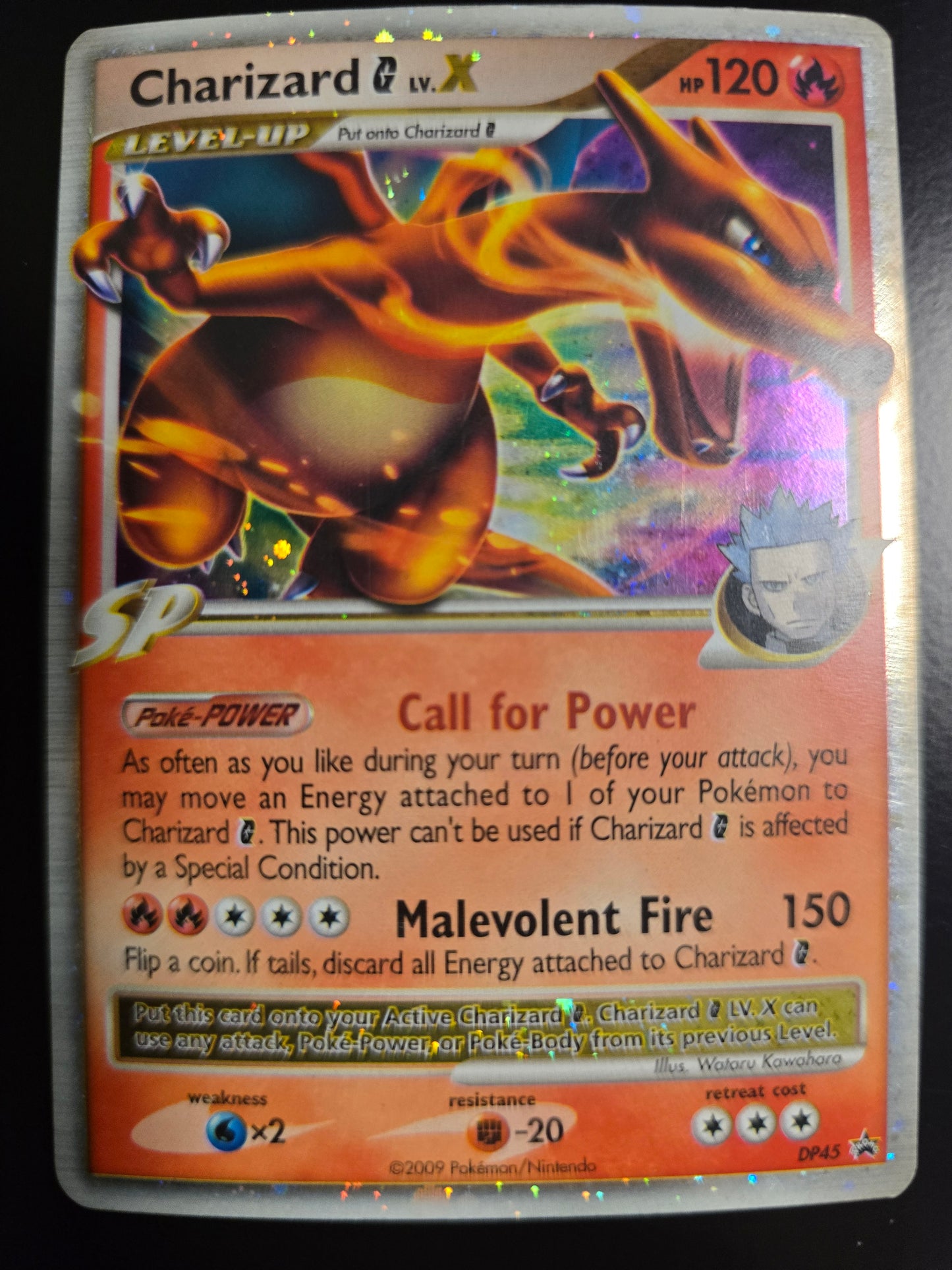 Charizard G Lv. X DP45 Diamond & Pearl Promos Holofoil LP
