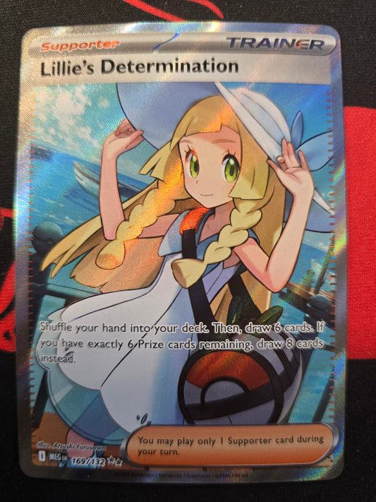 Lillie's Determination 169/132 Holofoil NM