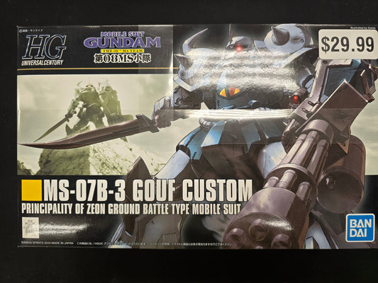 HG 1/144 MS-07B-3 Gouf Custom