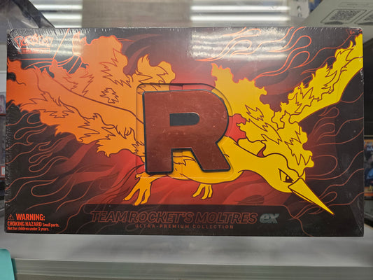 Pokemon Team Rocket's Moltres Ex Ultra-Premium Collection