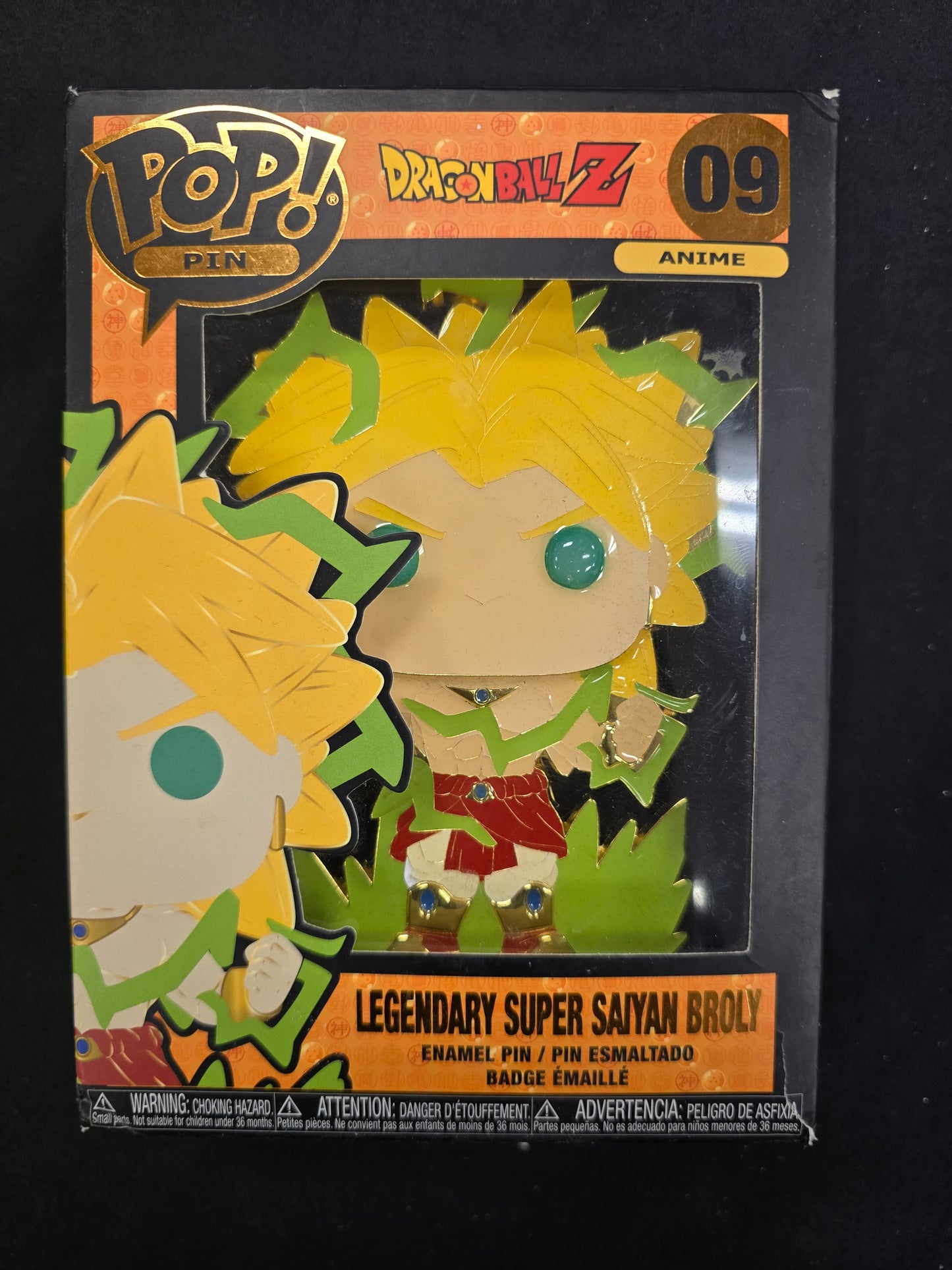 Funko-Pop! Pin Dragon Ball Z Legendary Super Saiyan Broly #09