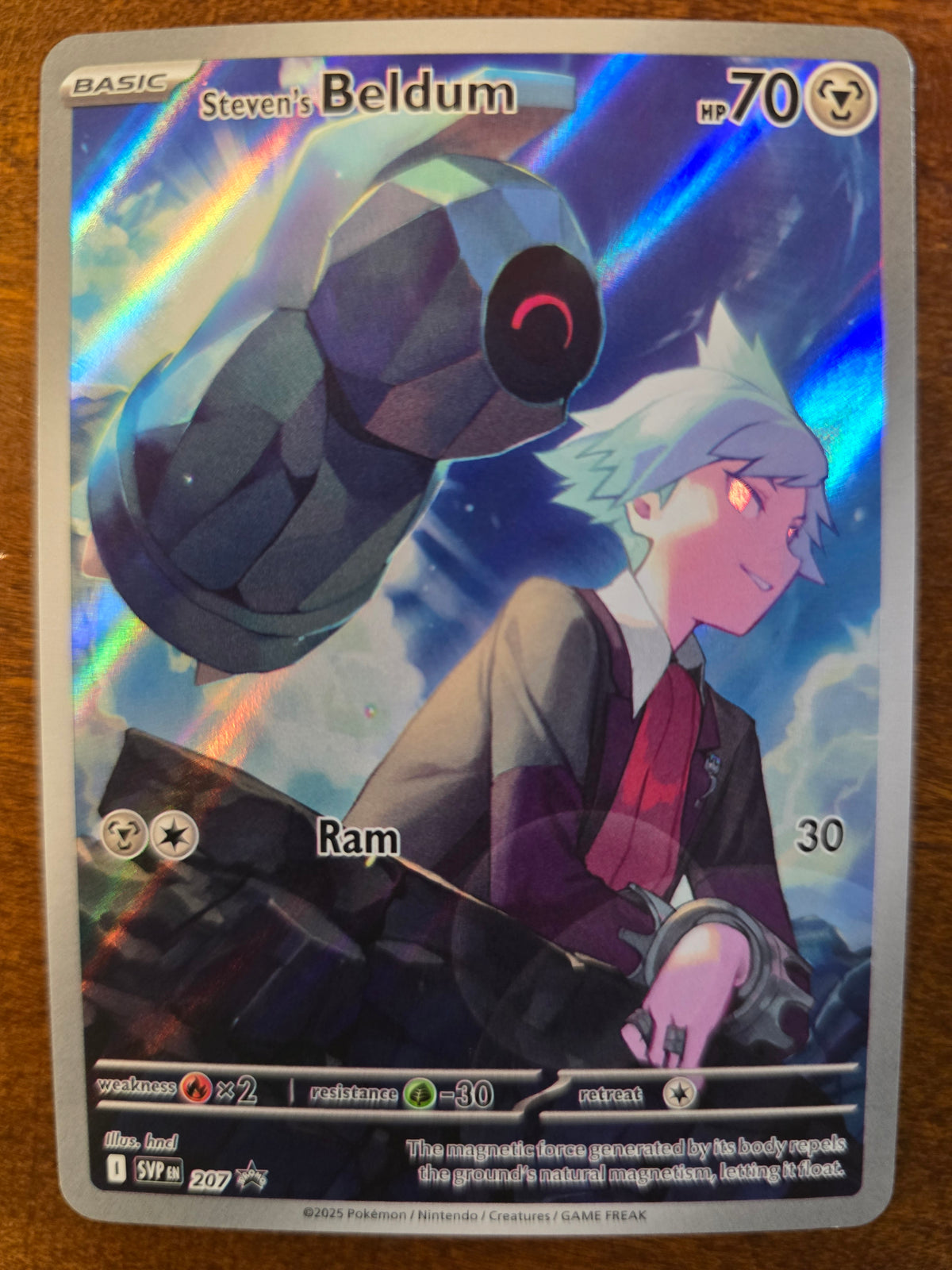Steven's Beldum 207 Promo Holofoil NM