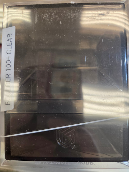 Ultimate Guard 100+ Deck Box (Clear Onyx)